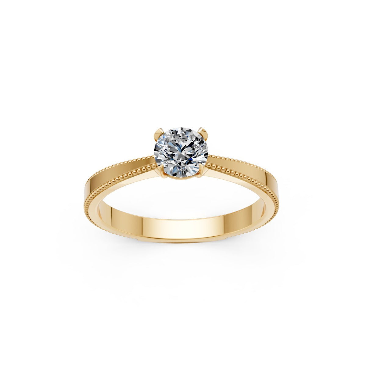 Round Diamond Brilliant Cut Ring
