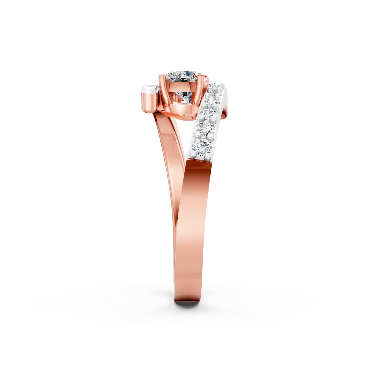 Modern Bypass Style Ring