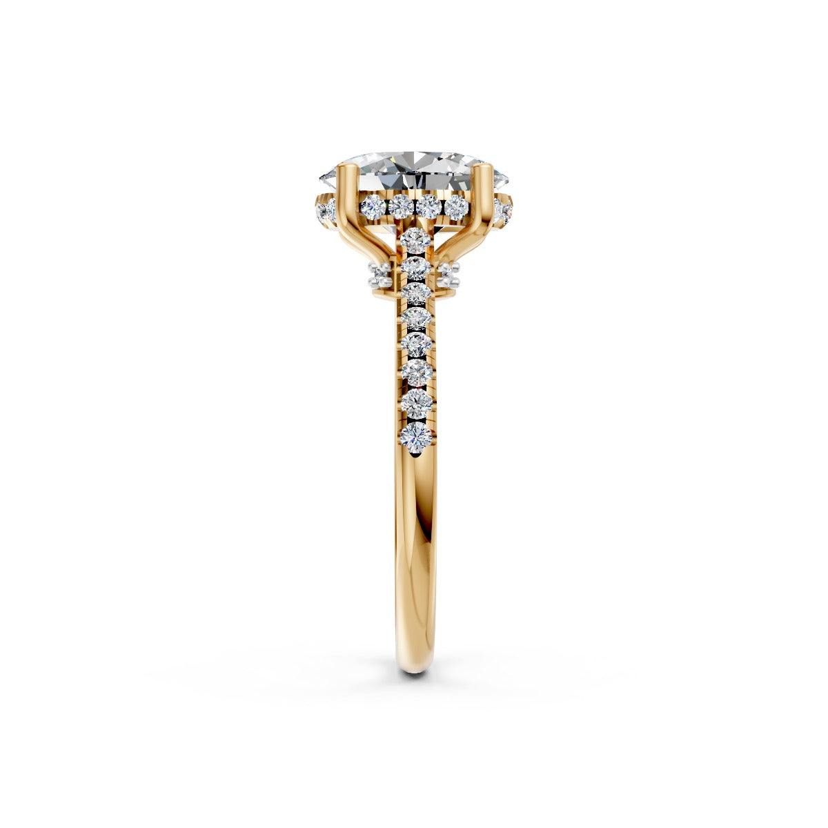 Elysian Oval Solitaire Ring