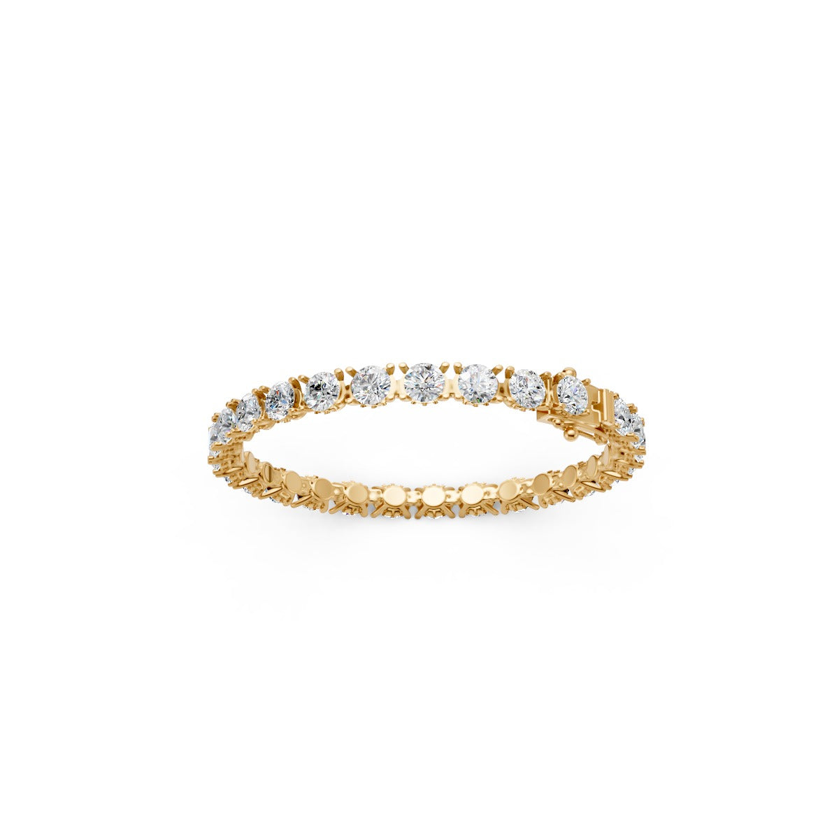 Blush Radiance Diamond Tennis Bracelet