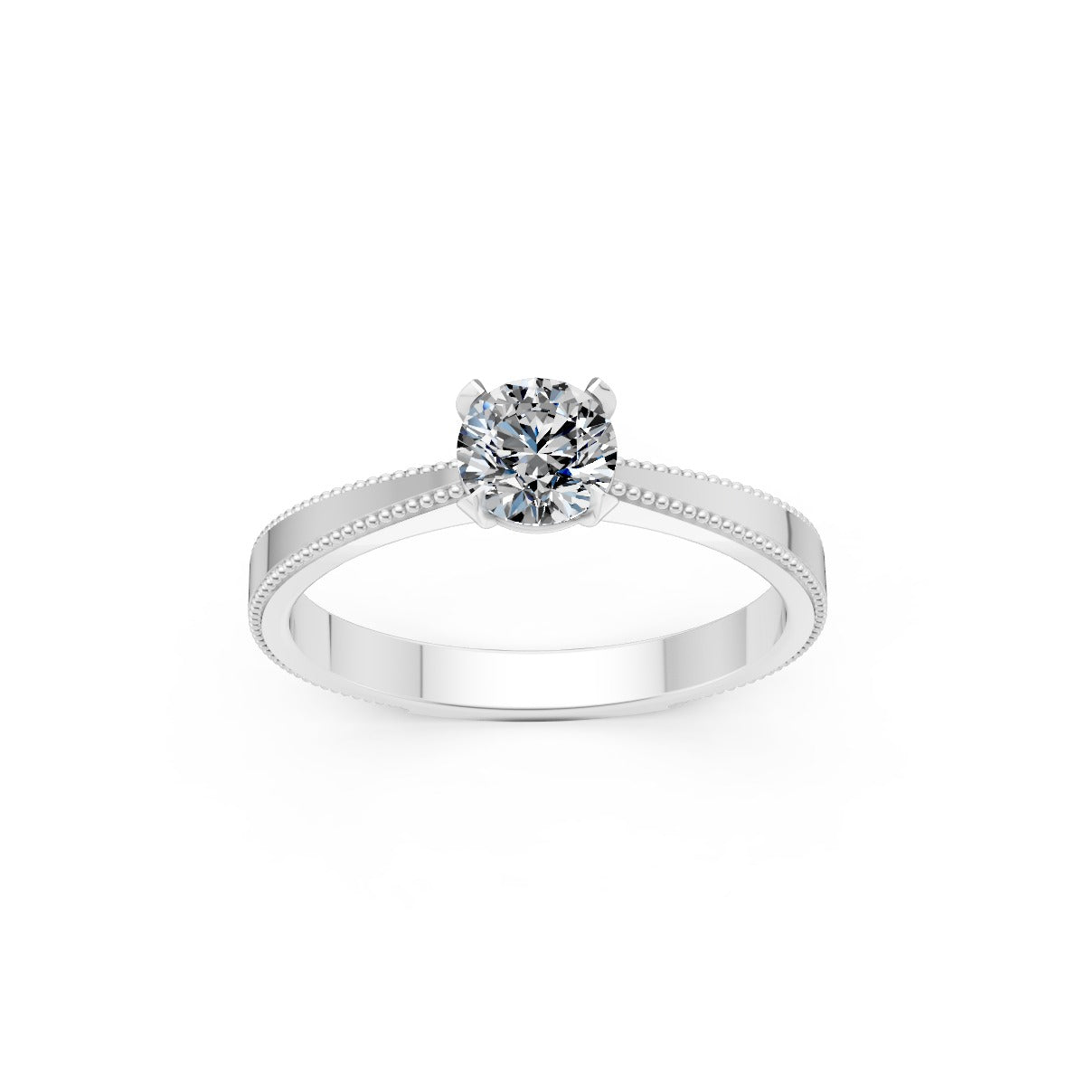 Round Diamond Brilliant Cut Ring