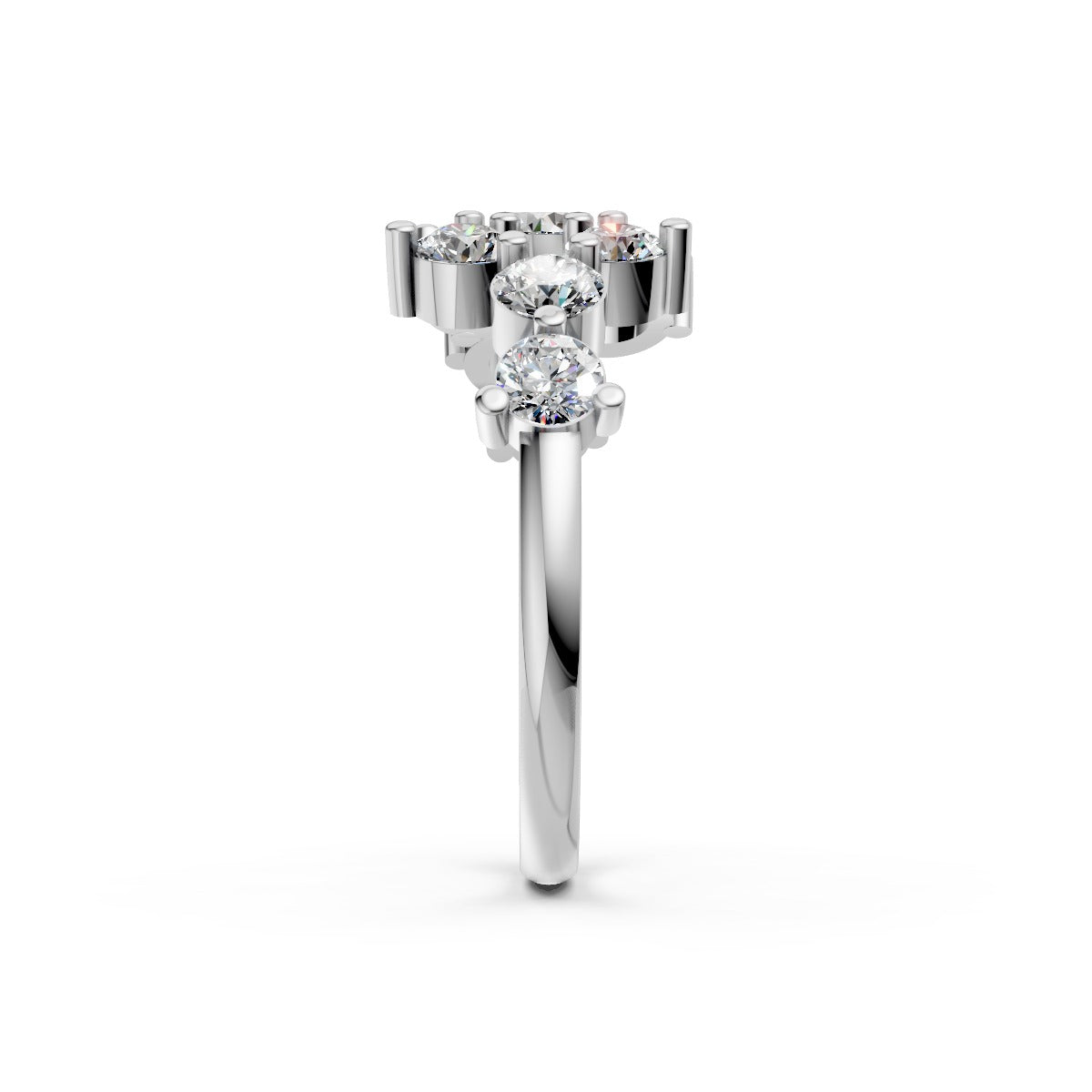 Multiple Round Diamond Ring