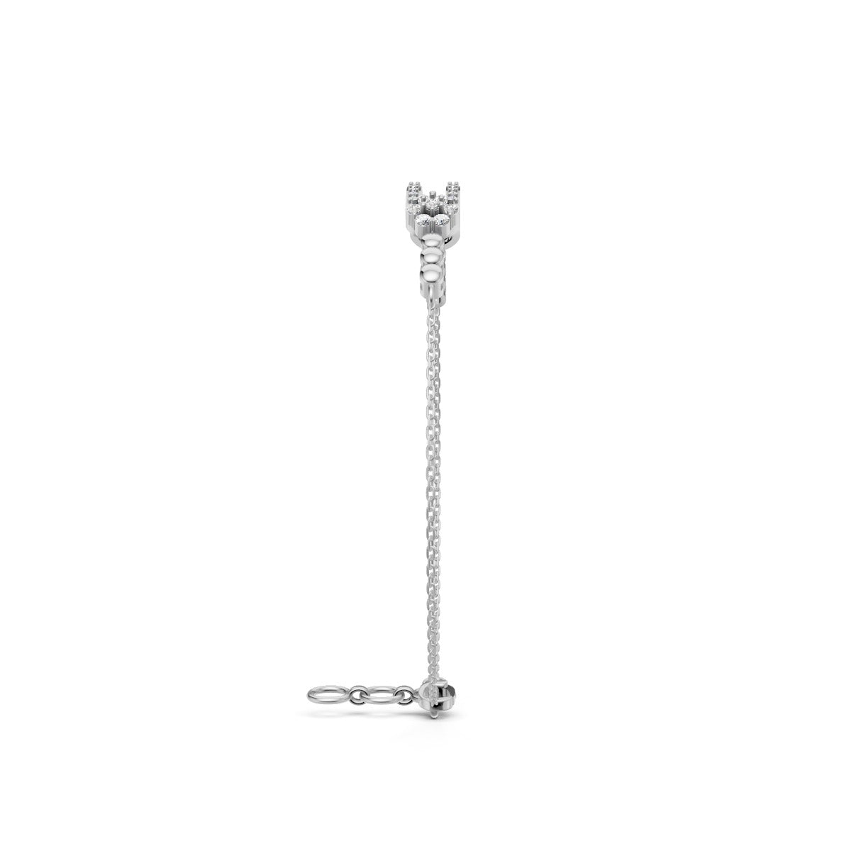 Infinity Arc Diamond Bracelet