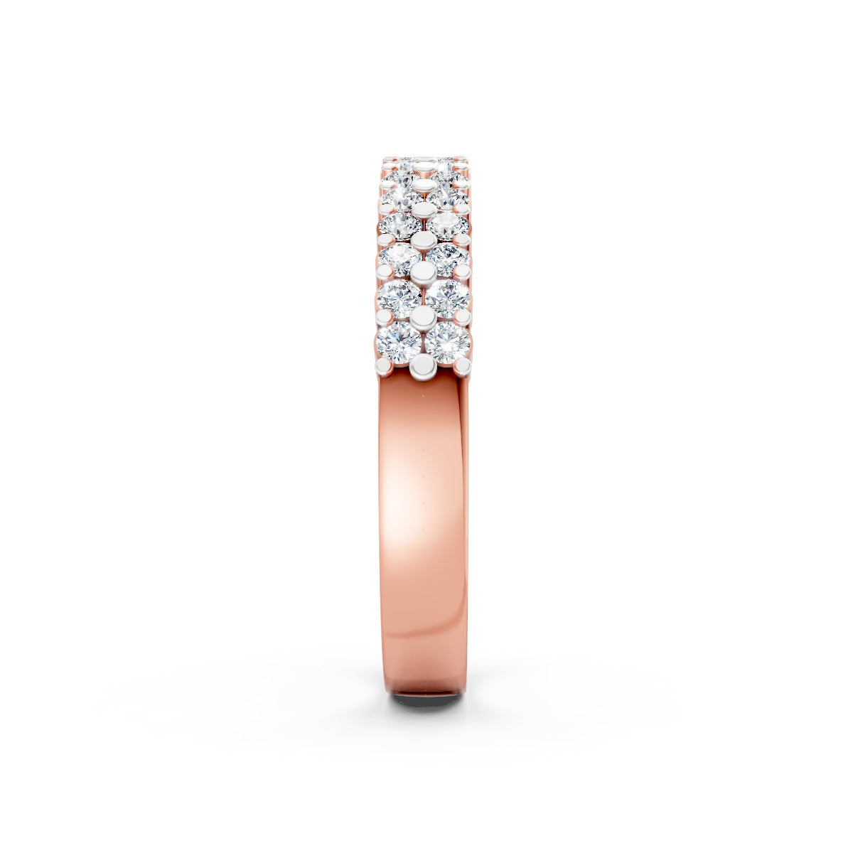 Closely Set Round Diamonds Ring