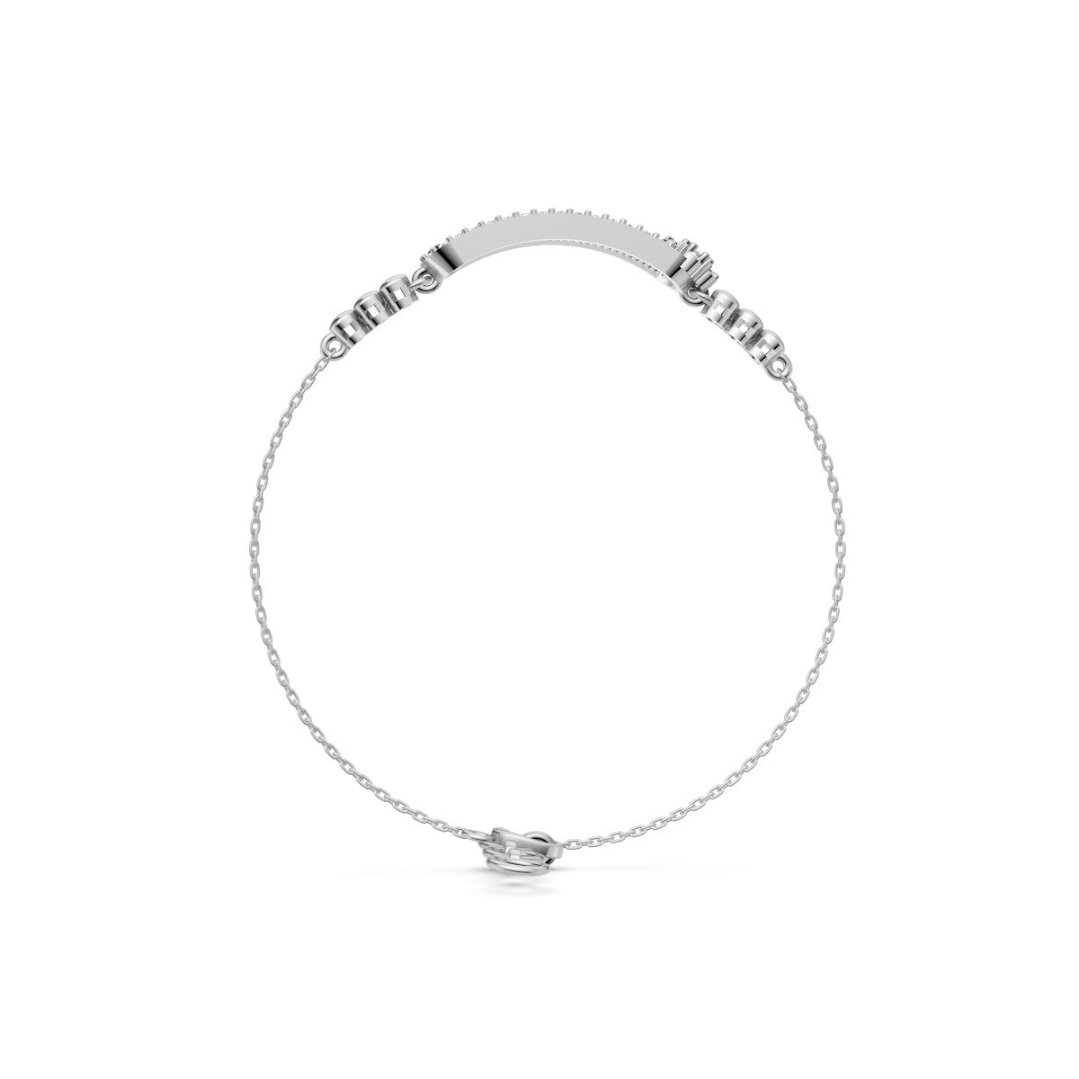 Infinity Arc Diamond Bracelet