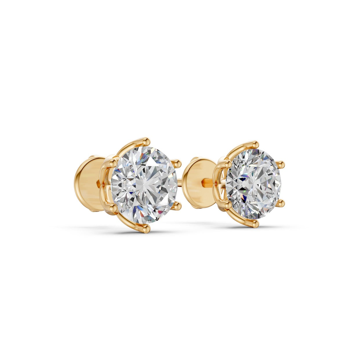 Bare Brilliance Solitaire Earring