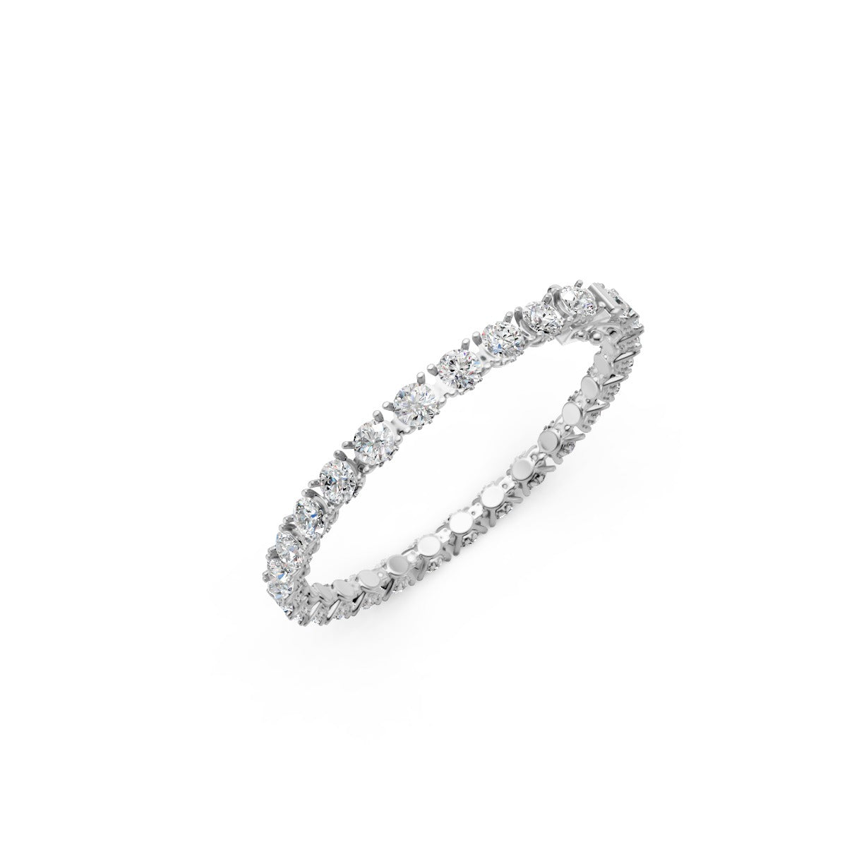 Blush Radiance Diamond Tennis Bracelet