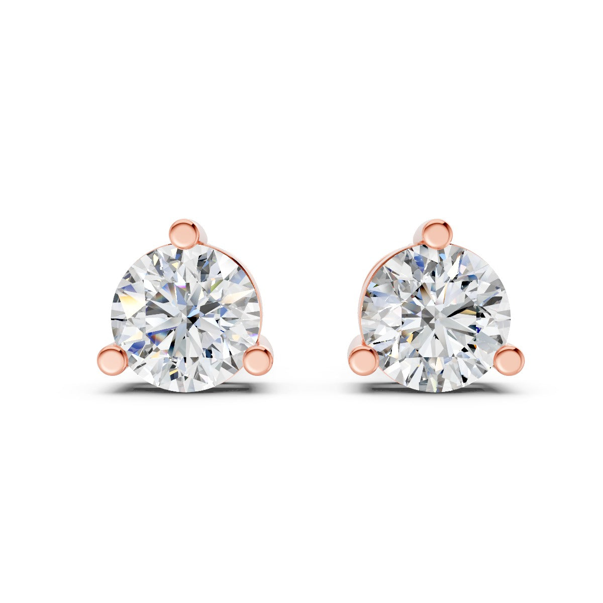 Mono-luxe Solitaire Earring