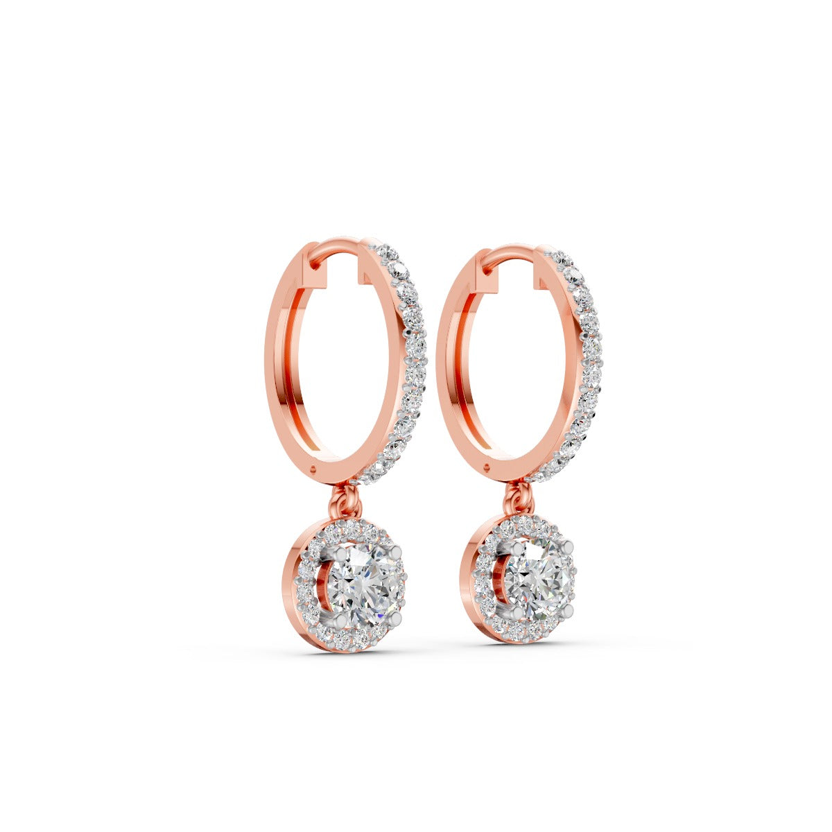 Gilded Halo Hoops