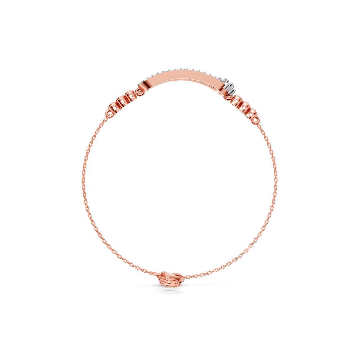 Infinity Arc Diamond Bracelet