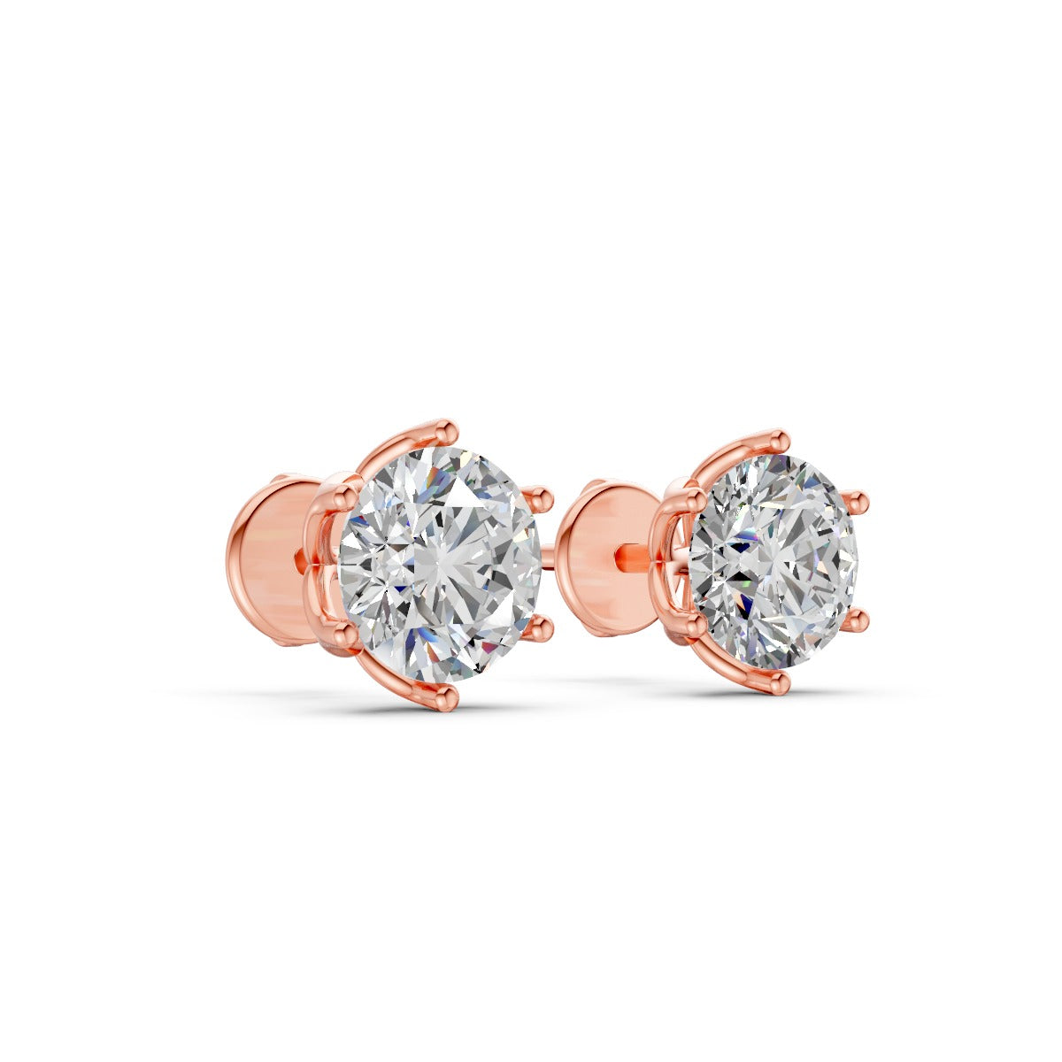 Bare Brilliance Solitaire Earring