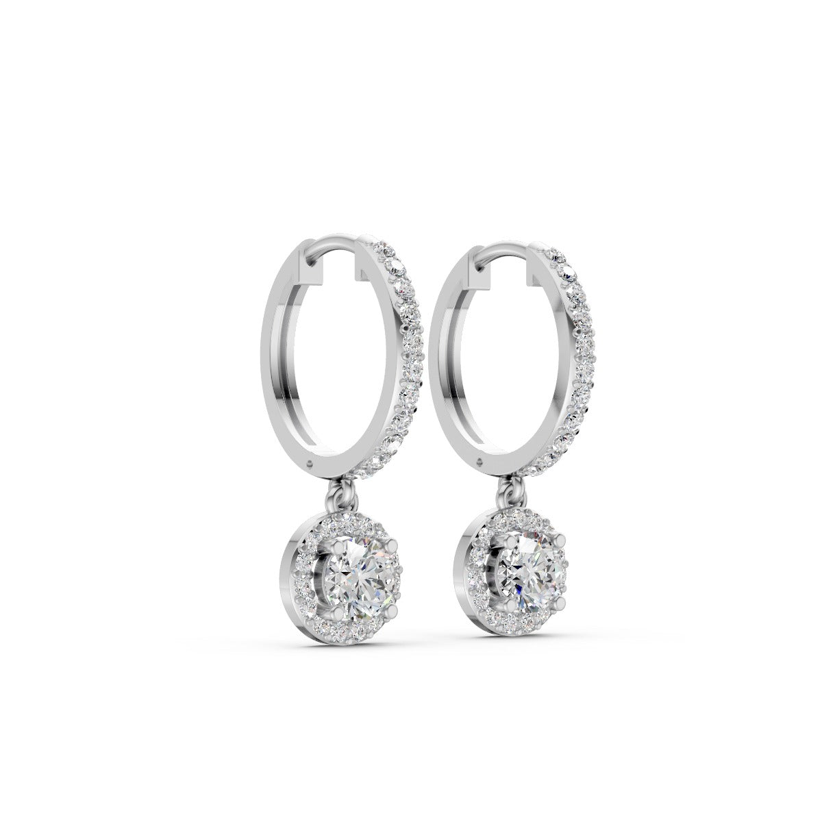 Gilded Halo Hoops