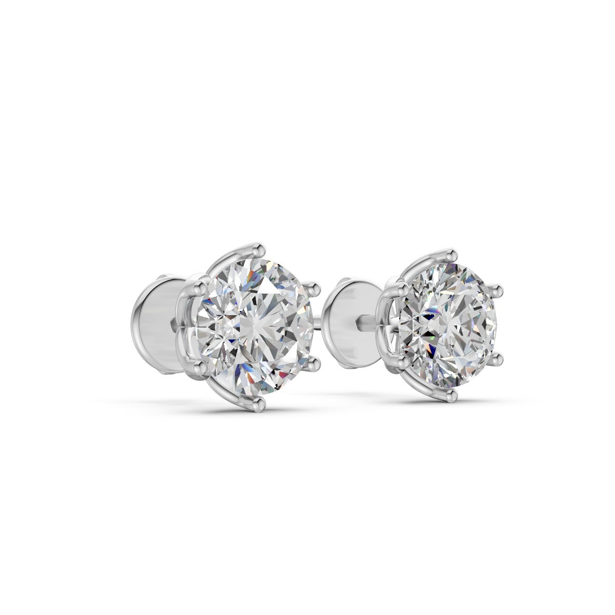 Bare Brilliance Solitaire Earring