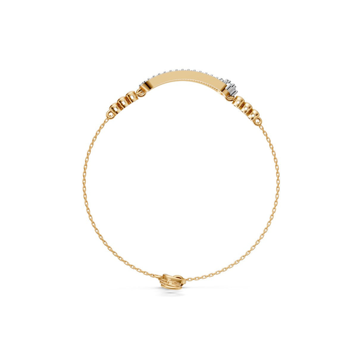 Infinity Arc Diamond Bracelet