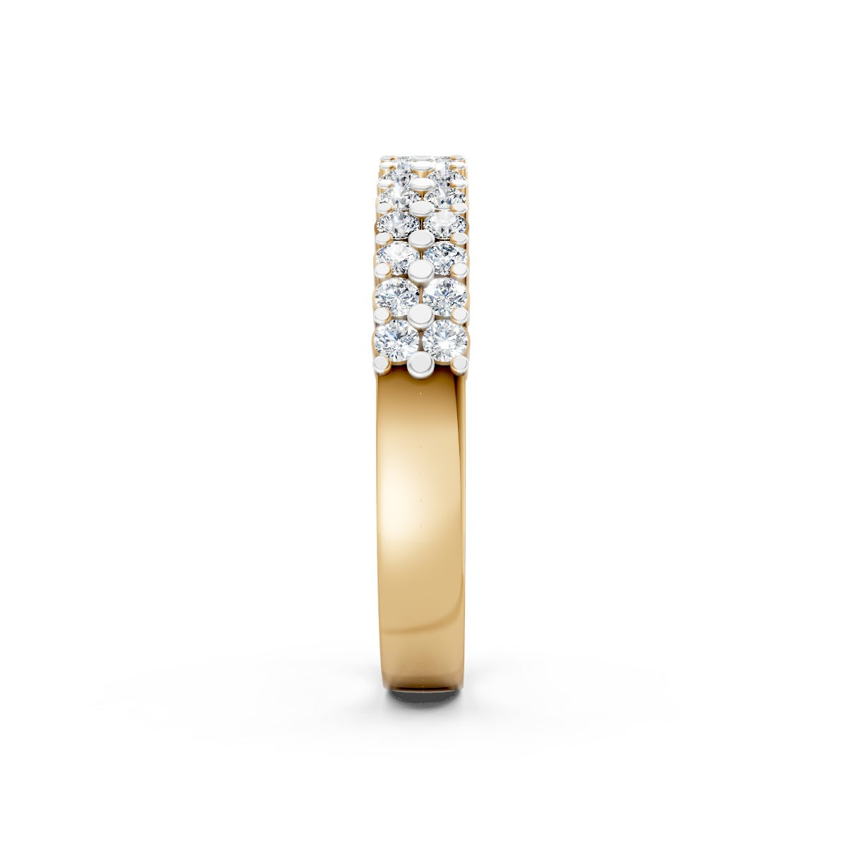 Closely Set Round Diamonds Ring