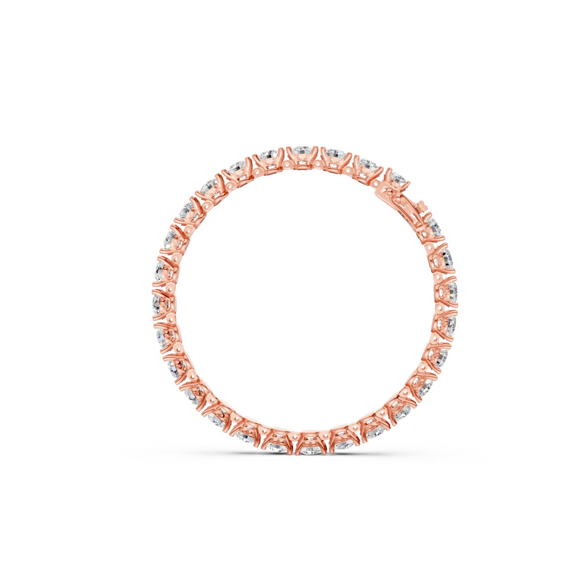 Blush Radiance Diamond Tennis Bracelet