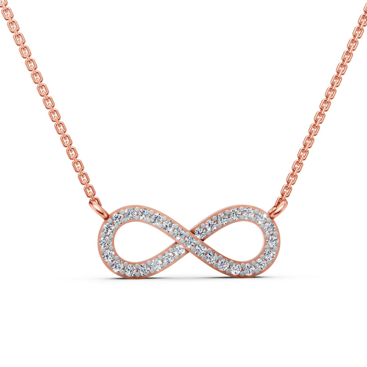 Infinity Diamond Pendant