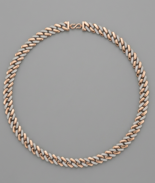 The Dual-Tone Cuban Chain