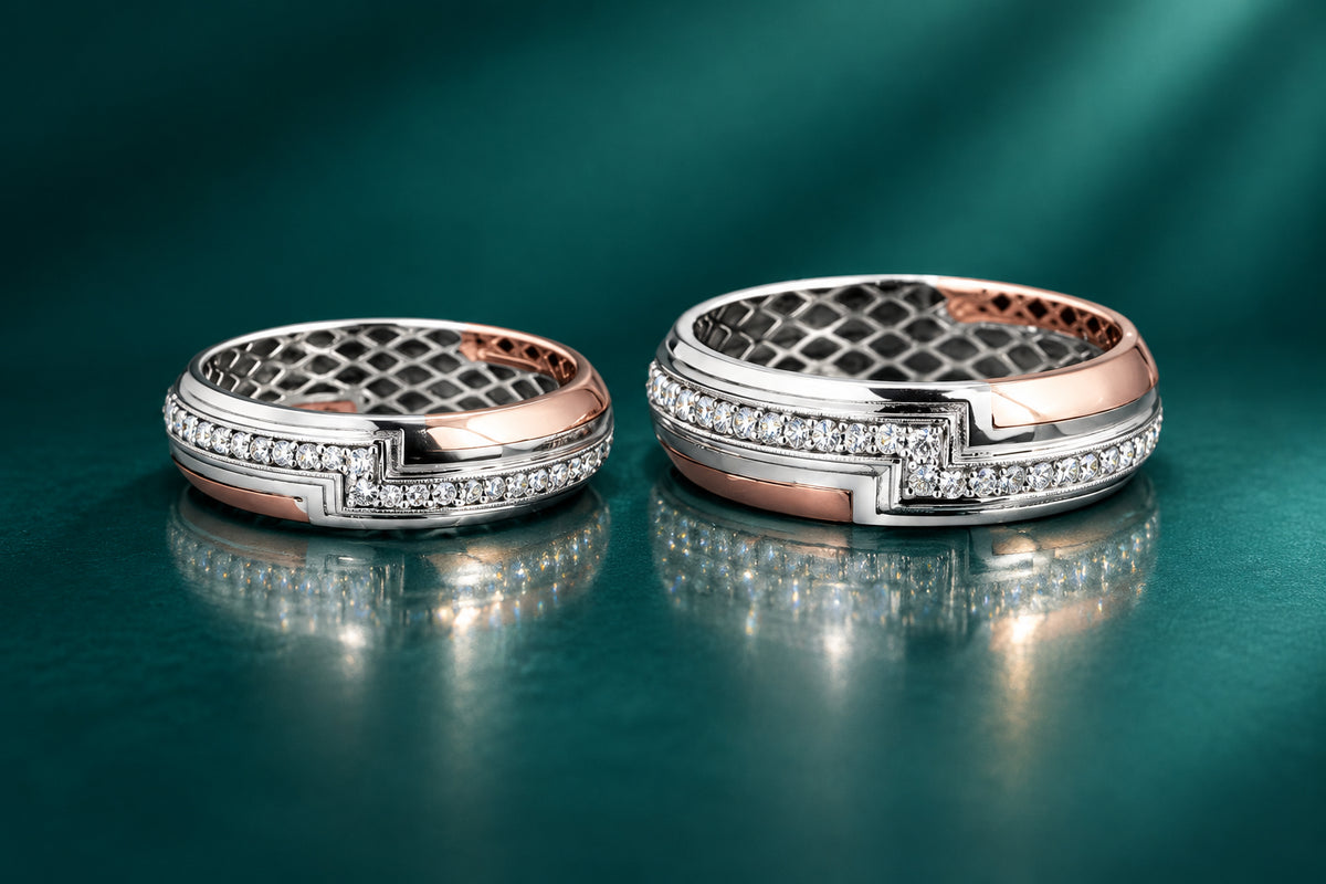 The Labyrinth Step Diamond Couple Band