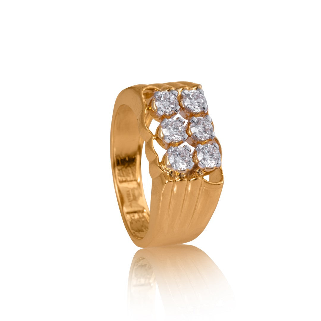 Grandstand diamond ring