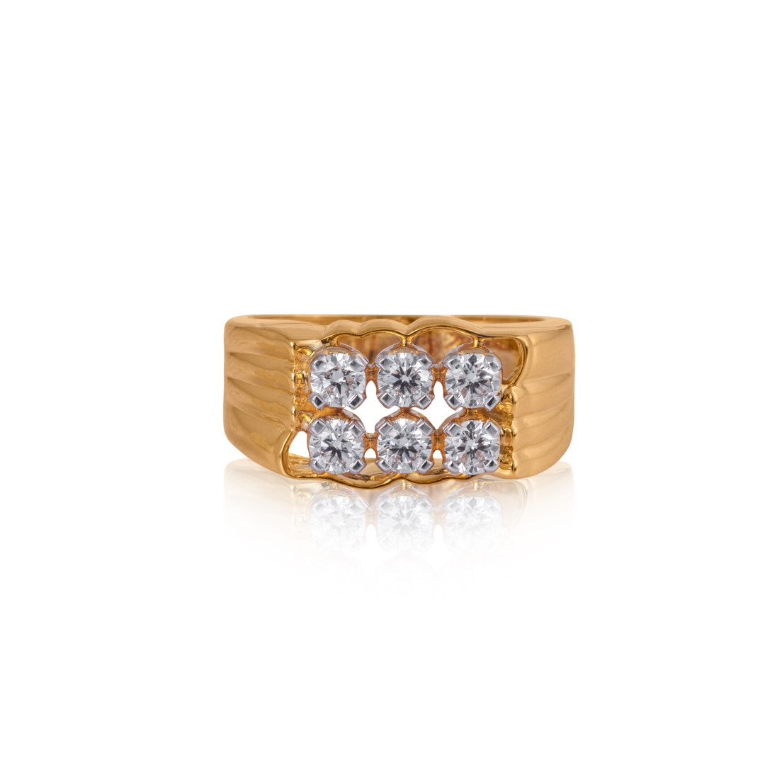 Grandstand diamond ring