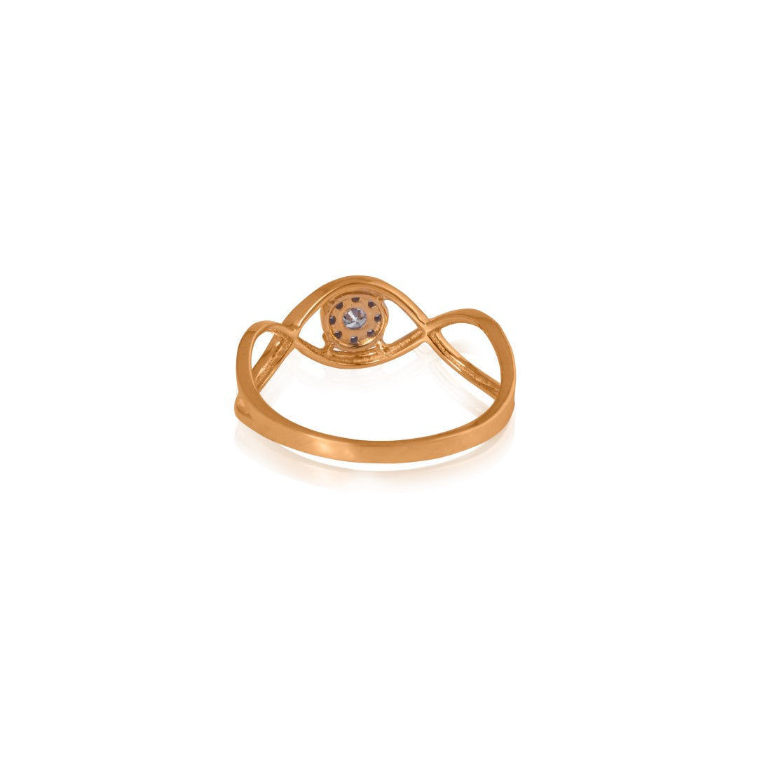 love entwined diamond ring