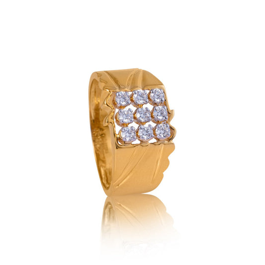 Dais light diamond ring