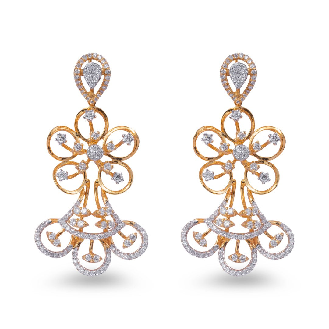 Vintage Diamond Earrings