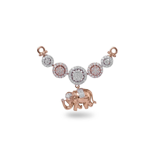 Dazzling Elephant Pendant