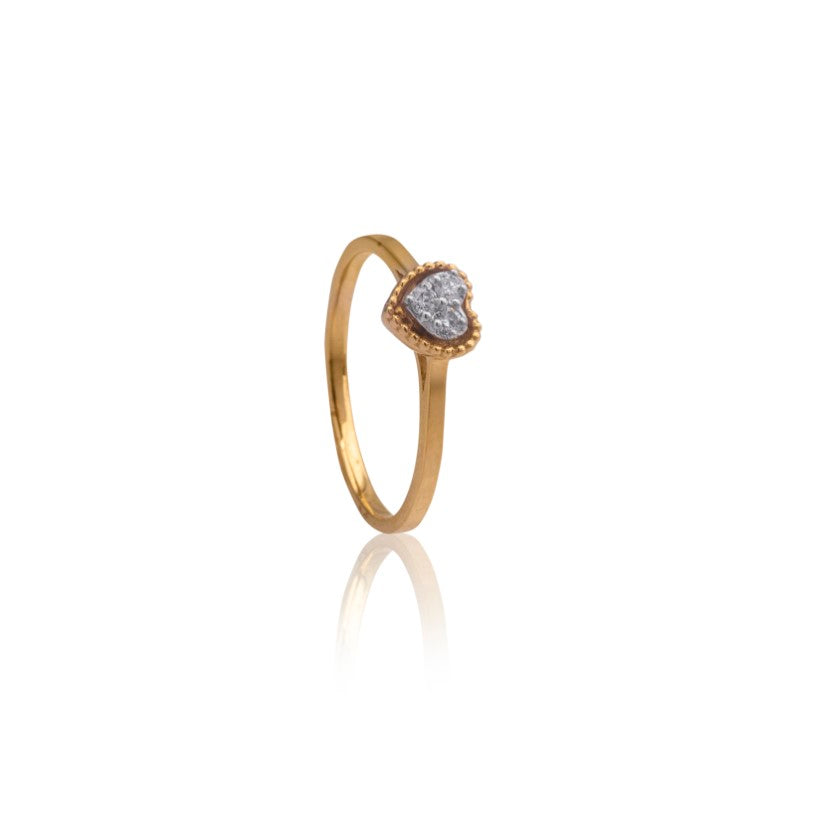 Unique Heart Bloom Ring: A Symbol of Love & Growth