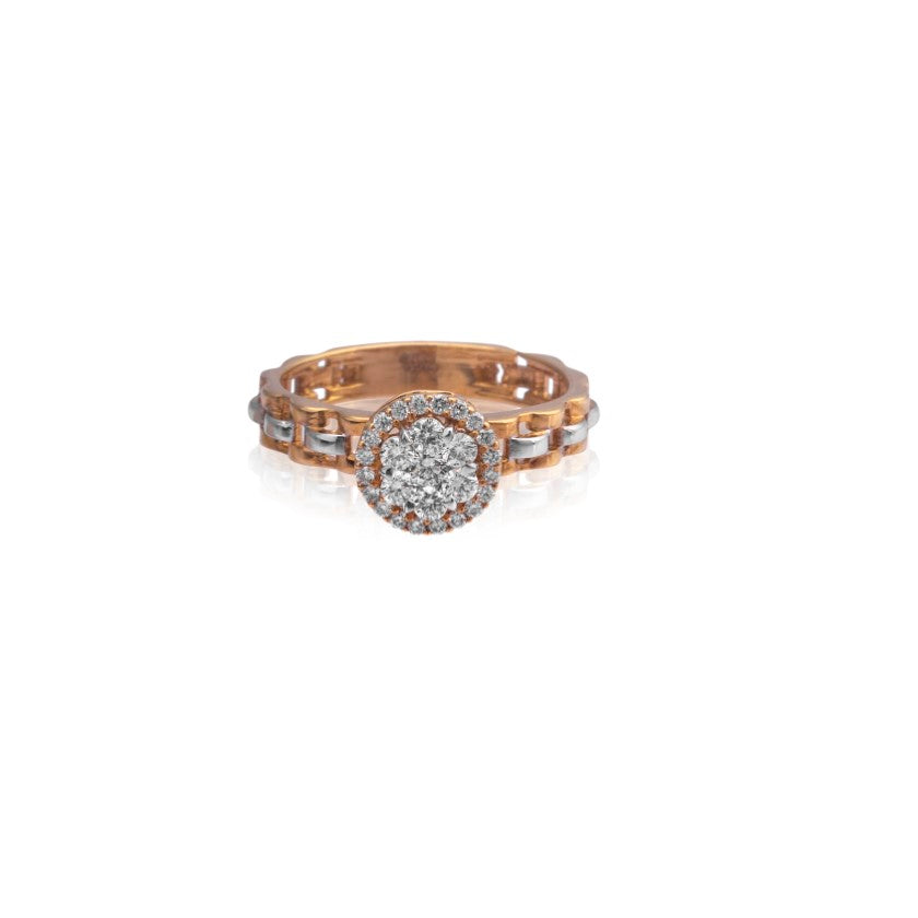 Glamour gaze diamond ring