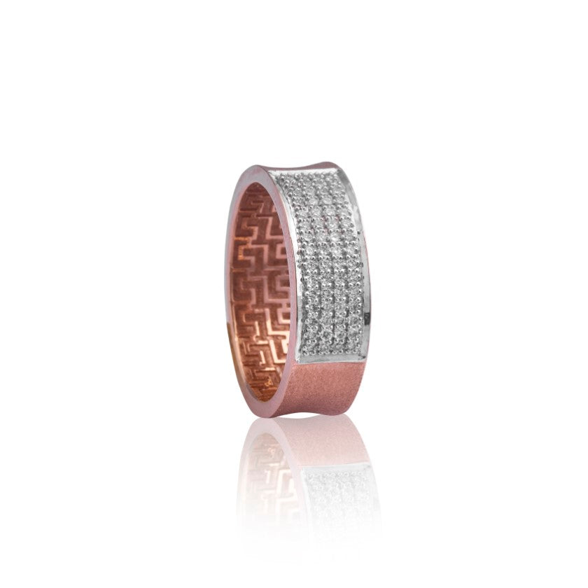 Bedazzled Band Diamond ring