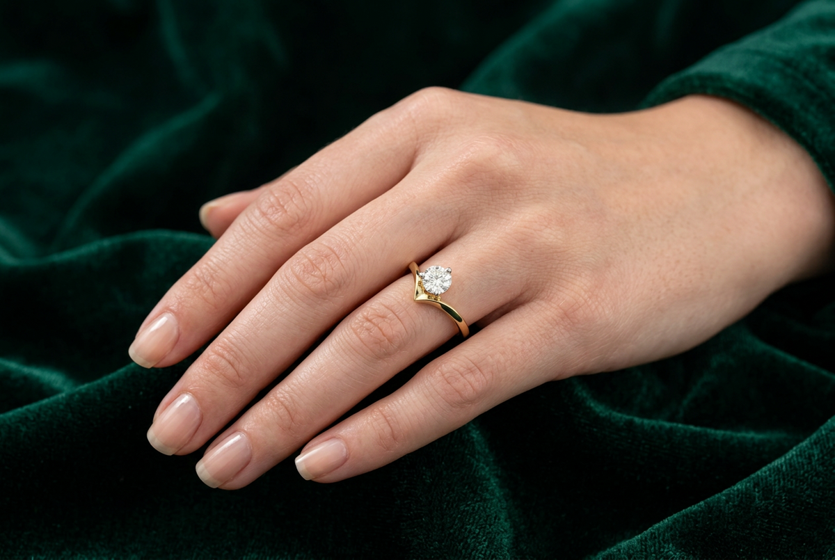 V-Glora Diamond Ring
