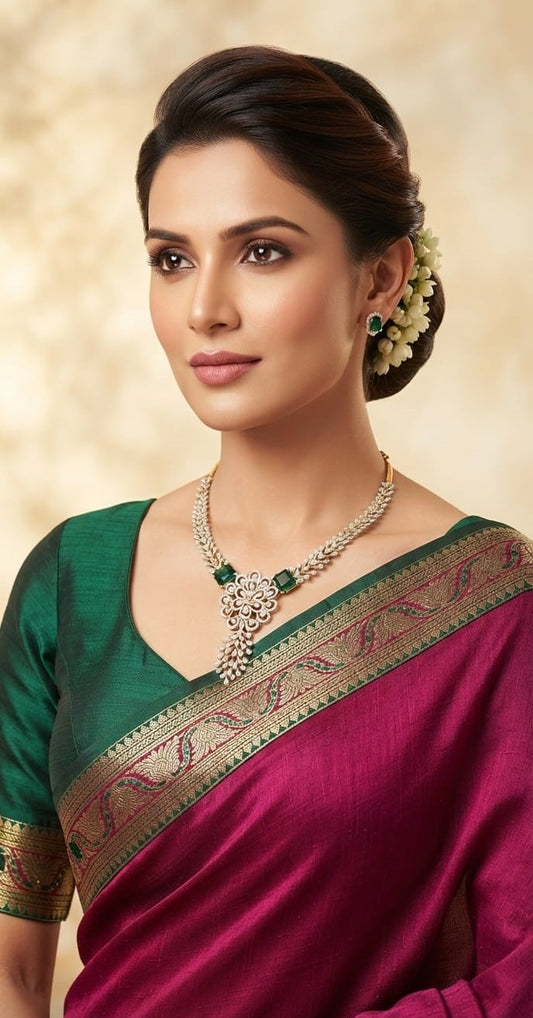 Verdant Vine Diamond Necklace