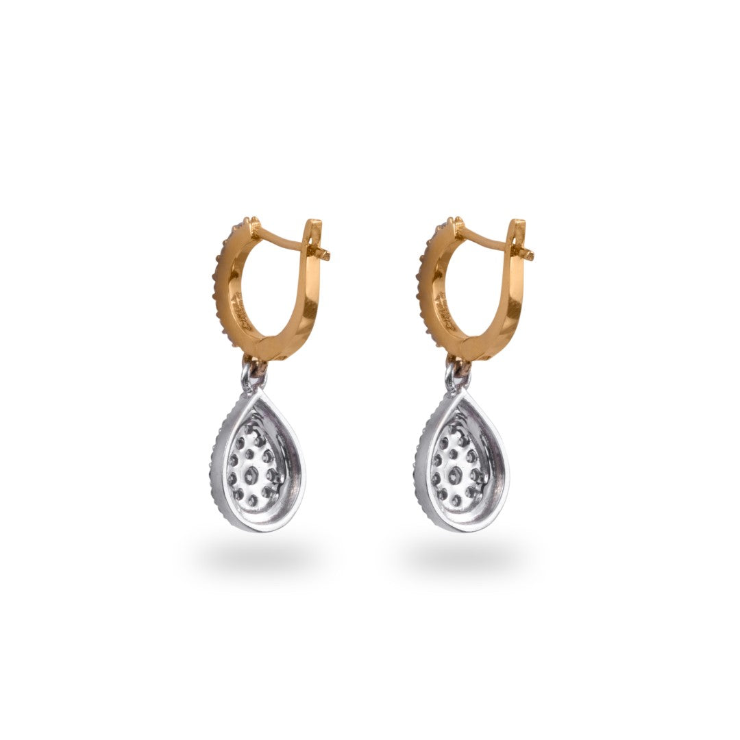 diadra dew pendant earring set