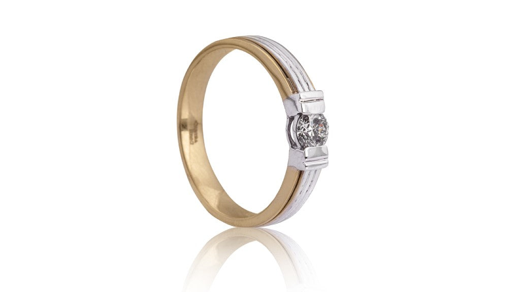 Asteria Diamond Couple Rings