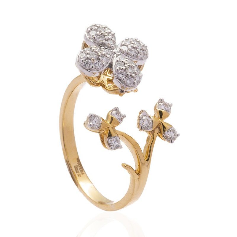 Floral Fiona Diamond Ring