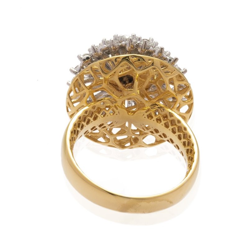 Sunflower Diamond Ring