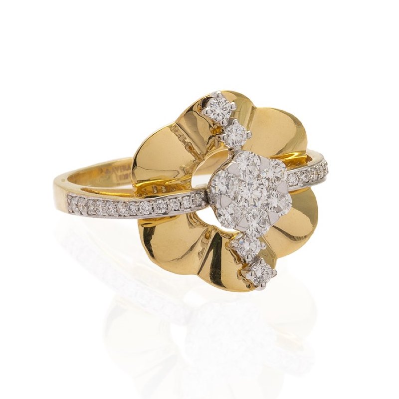 Petunia Diamond Ring