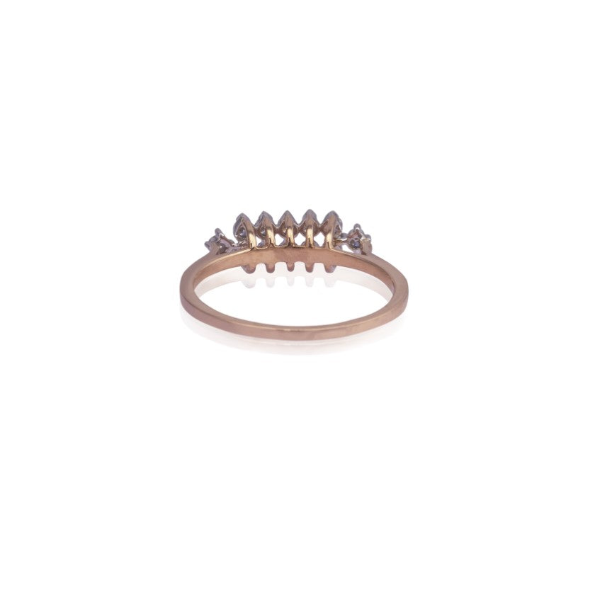 Jewelled Jasmine Diamond Ring