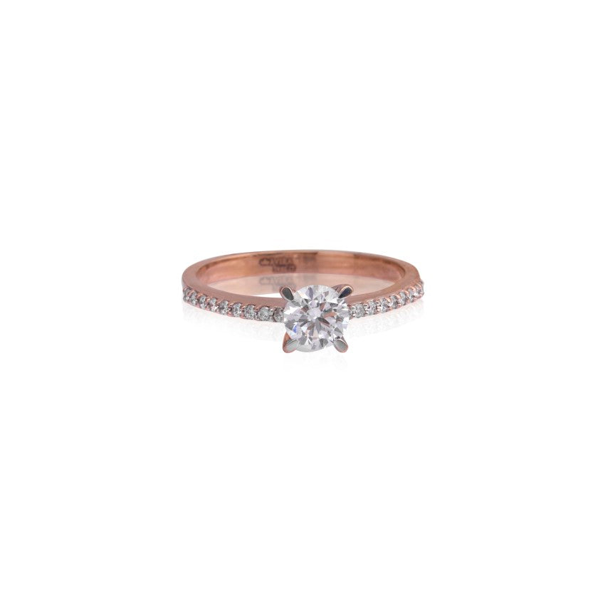 Perfect proposal diamond ring
