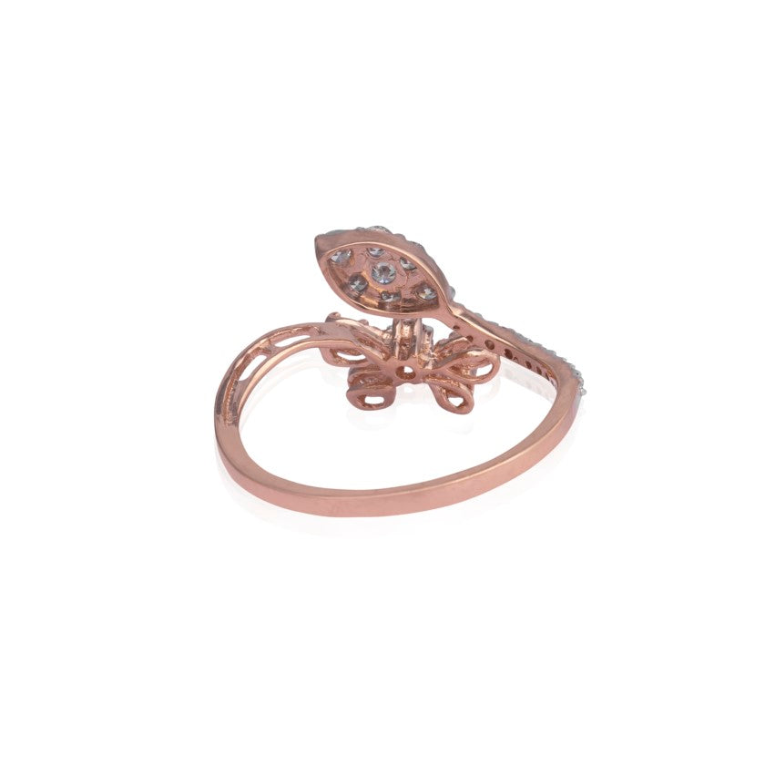 Petal dream diamond ring