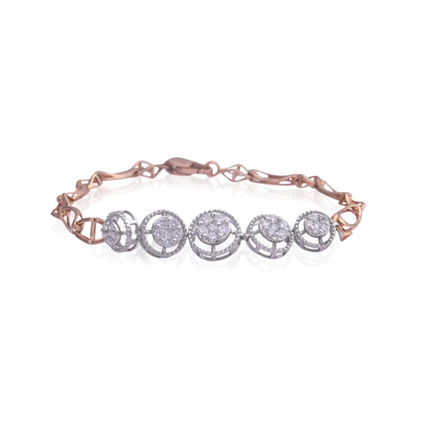Nefertari Raw Diamond Bracelet | S for Sparkle