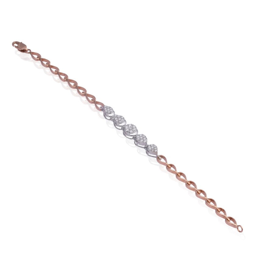 Juno diamond bracelet
