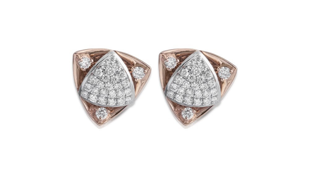 Trident Dazzle Diamond Earring