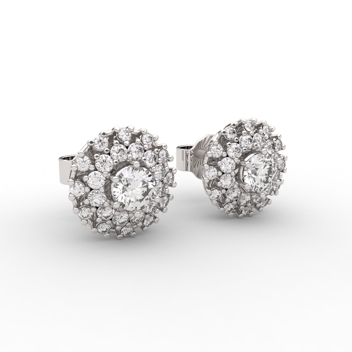 Timeless Double Halo Studs