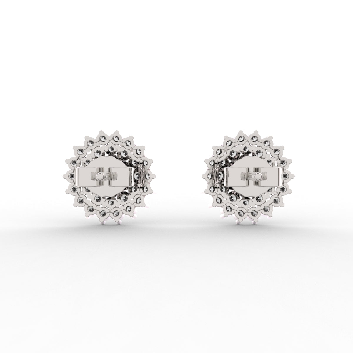 Lavish Pave Diamond Earrings