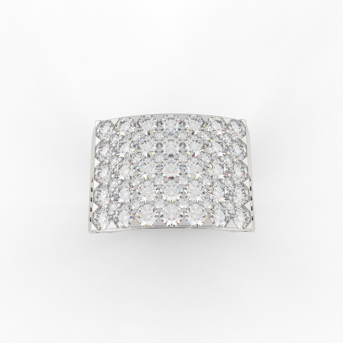 Impressive Diamond Cluster Ring