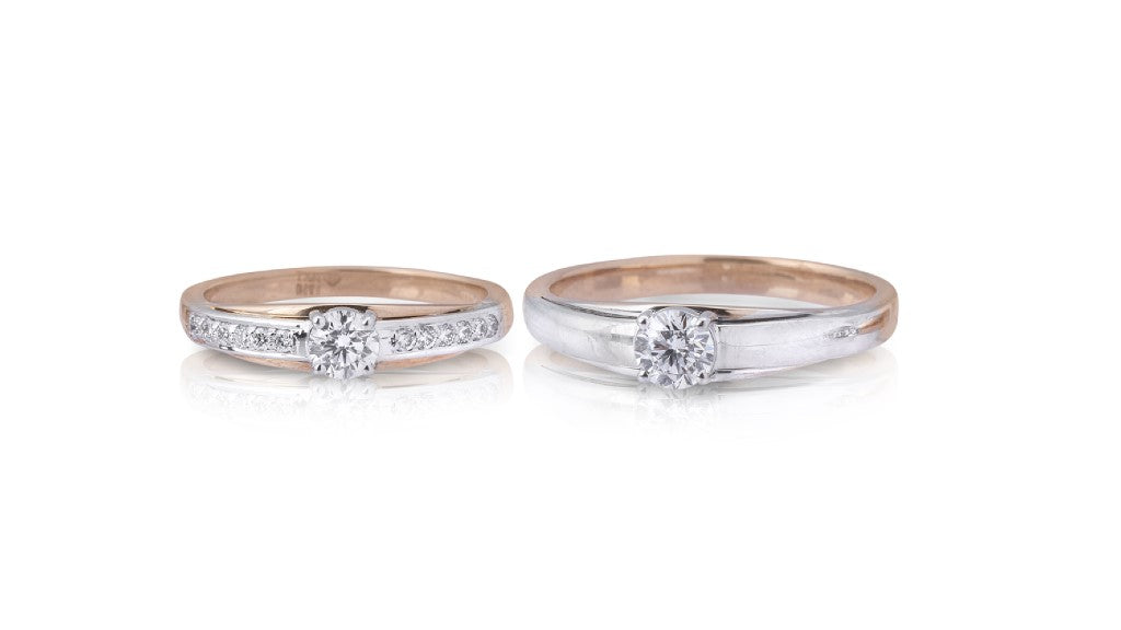 Crowning Jewel Diamond Couple Rings