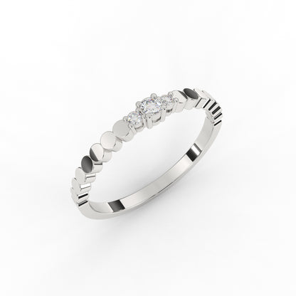 Simple Sparkle Diamond Ring